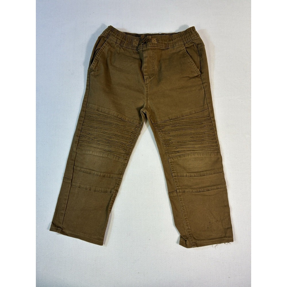 Phat‎ Farm Boys Moto Joggers Stretch Twill Pants Brown Size Large 14/16